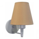 Ver imagem 6 de Arandela Parede Vivare Md-2004 Cinza Cúpula em Tecido - Bivolt Cinza-palha 127-220v