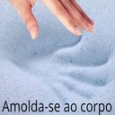 Ver imagem 5 de Pillow Top Viscoelástico Nasa Gel Queen 1,58x1,98x5cm Aumar