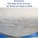 Ver imagem 7 de Pillow Top Viscoelástico Nasa Gel Queen 1,58x1,98x5cm Aumar