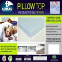 Ver mais imagens de Pillow Top Viscoelástico Nasa Gel Queen 1,58x1,98x5cm Aumar