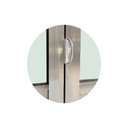 Ver imagem 3 de Porta Camarão com Vidro Esquerda 210x80 Linha 25 Esmeralda