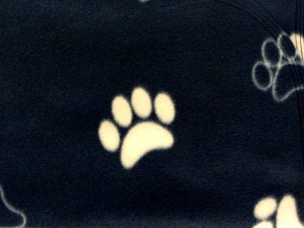 Manta Pet Cobertor Soft Azul Marinho Tam M Para Cães E Gatos - 2