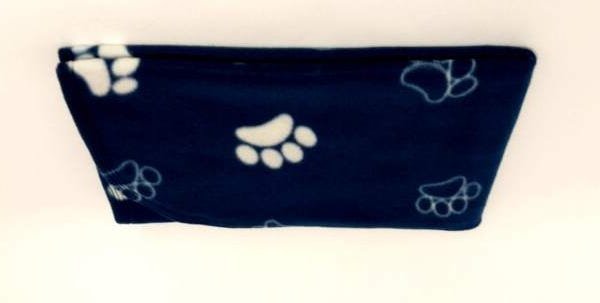 Manta Pet Cobertor Soft Azul Marinho Tam M Para Cães E Gatos - 5