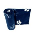 Ver imagem 1 de Manta Pet Cobertor Soft Azul Marinho Tam M Para Cães E Gatos