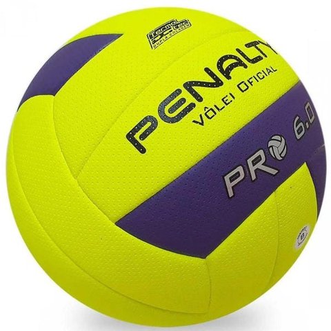 Bola Vôlei Penalty PRO 6.0 X Amarela