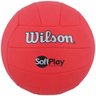 BOLA VOLEI WILSON SOFT PLAY VERMELHA - OFICIAL - 1
