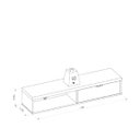 Ver imagem 6 de Nicho 1.4 para Painel Modular 0,23x1,36 Emily - Nature-offwhite - Edecasamoveis