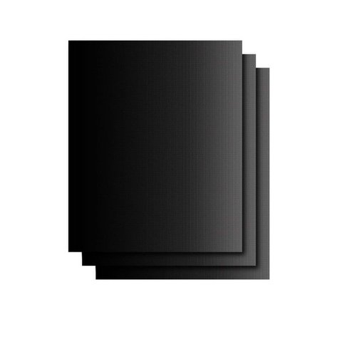 Esteira Reutilizável Walfos 0.2mm Folha de Grelha Reutilizável 33x40cm para Assar e Churrasco