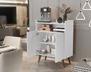 Ver imagem 4 de Balcão / Aparador Buffet Wind Retro 2 Portas:Branco