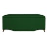 Cabeceira mais Calçadeira Casal King 195cm Para Cama Box Greta Suede Verde - DS Estofados - 6