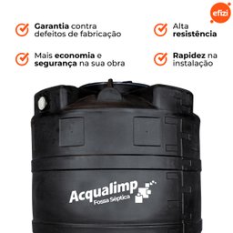 Fossa Séptica 10.000l Acqualimp - 6 Fossa Séptica 10.000l Acqualimp - 6
