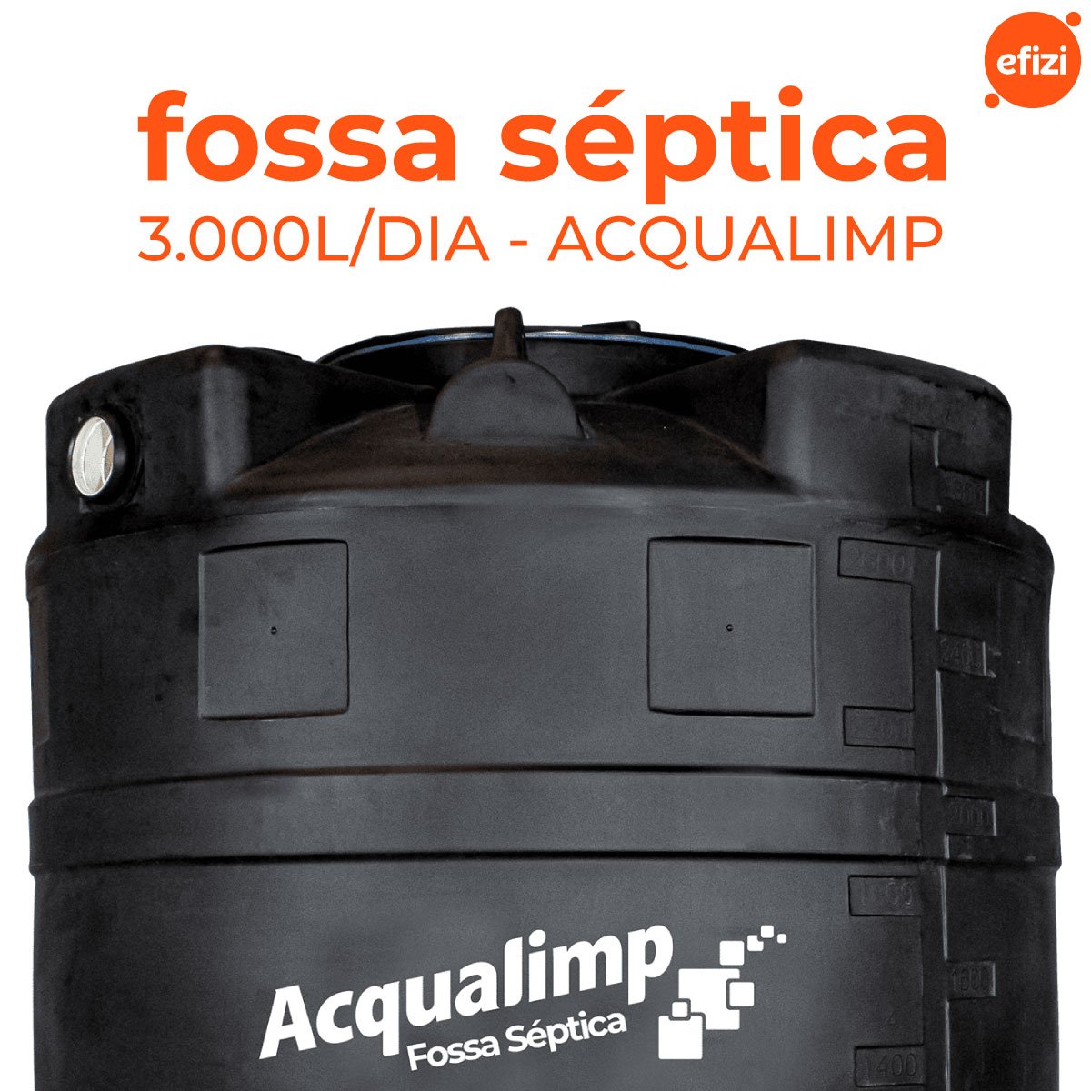 Fossa Séptica 3.000l Acqualimp - 2