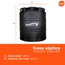 Ver imagem 3 de Fossa Séptica 5.000l Acqualimp