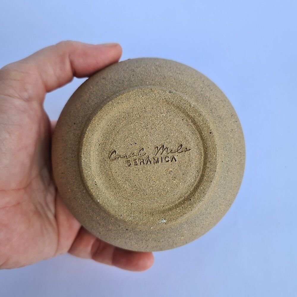 Bowl Pequeno Verde de cerâmica artesanal - 4