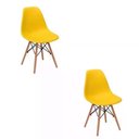 Ver imagem 1 de Kit 02 Cadeira Charles Eames Eiffel - Amarelo Amarelo