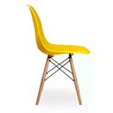 Ver imagem 4 de Kit 02 Cadeira Charles Eames Eiffel - Amarelo Amarelo