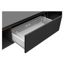 Ver imagem 4 de Rack para Tv até 80 Polegadas 180cm 2 Portas 1 Gaveta Preto/rustic Doha Madesa