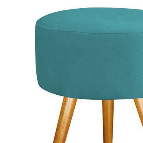 Banqueta Magnus Decorativa Azul Tifanny