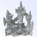 Ver imagem 4 de Escultura 30AX23LX14C Congá Completo e 12 Orixás 10cm Cinza