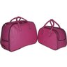 Kit conjunto de Mala de viagem com rodinhas e Mala bolsa viagem, rosa - 2