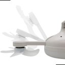 Ver imagem 3 de Ventilador de Teto Triplo Led 3 Cores E27 Bivolt 100w com Controle Remoto 3 Velocidades Silencioso B