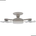 Ver mais imagens de Ventilador de Teto Triplo Led 3 Cores E27 Bivolt 100w com Controle Remoto 3 Velocidades Silencioso B