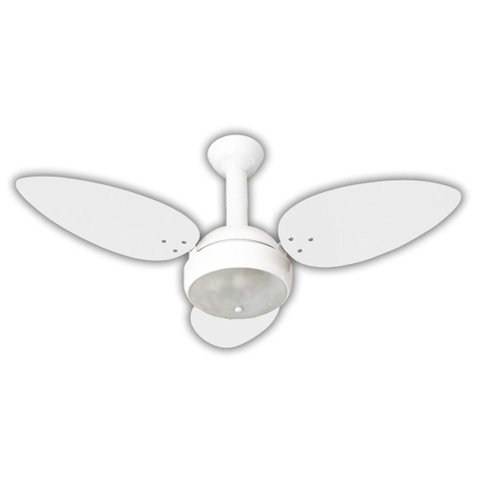 Ventilador de Teto Venti-Delta 130W 100cm 3 Pás Branco Miray 110V