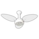 Ver imagem 1 de Ventilador de Teto Venti-Delta 130W 100cm 3 Pás Branco Miray 110V