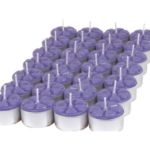18 Velas Aromáticas de Jasmim Luxo Aromatizada Rechaud