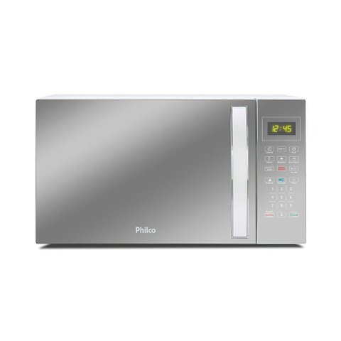 Micro-ondas Philco 28 Litros Limpa Fácil Pmo30e 1100w Prata 220v