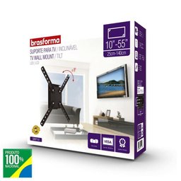 Suporte Tv Inclinação Tv ou Monitor de 10 a 55 Polegadas - 2