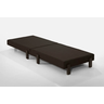 Cama Portátil Dobrável Solteiro 188x88 Pés de Madeira - LV:MARROM - 5