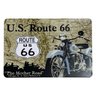 Placa de Metal Route 66 - 1