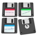 Ver imagem 1 de Porta Copos Disquete - Floppy Disk