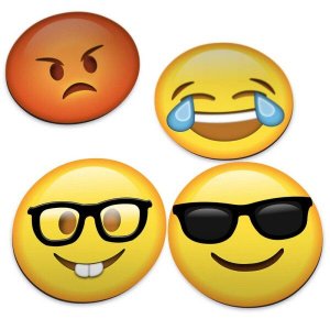 Porta Copos Emoticons - Emojis v2