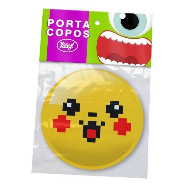 Porta Copos PoketBalls e Pixelchu - 2