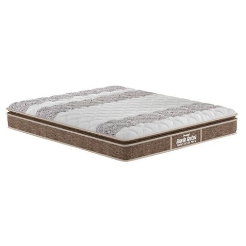 Colchão Casal Anatômico D33 - Firmepedic Guarda Costas Próintense Plus Pillow Top Brown (