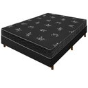 Ver imagem 1 de Cama Box + Colchão Viúva Salta Liso Espuma D23 128x188x54cm