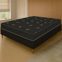 Ver imagem 2 de Cama Box + Colchão Viúva Salta Liso Espuma D23 128x188x54cm