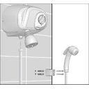 Ver imagem 4 de Ducha Potenza Pressurizada com Desviador 7,8kW 220V Branco