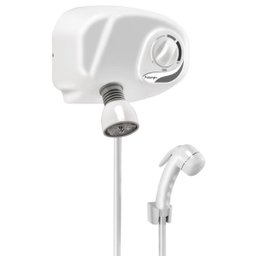 Ducha Potenza Pressurizada com Desviador 7,8kW 220V Branco - 1