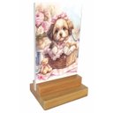 Ver imagem 1 de Placa e Display Decorativa de Mesa Cachorrinho