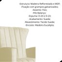 Ver imagem 2 de Kit Poltrona Balanço Melinda e Puff Jade Suede