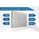 Ver imagem 2 de Guarda Roupa Casal 6 Portas e 8 Gavetas Santoro/bolonha Branco - Novo Horizonte