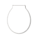 Ver imagem 1 de Assento Tampa para Vaso Sanitário Oval Almofadado Especial Econômico Perfumado Floral Branco Durín