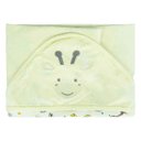 Ver imagem 2 de Toalha de Banho Bebe C/capuz Plush 68 Cm X 68 Cm Bord: Girafa Creme