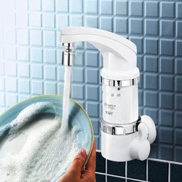 Fame Torneira Elétrica Elegance 4t de 5400w para Parede Cor Branco 220v - 8