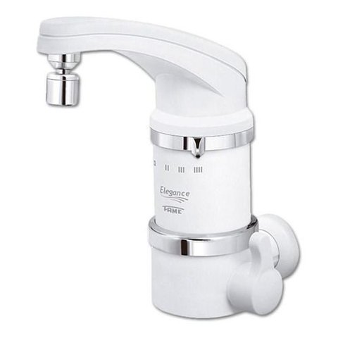 Fame Torneira Elétrica Elegance 4t de 5400w para Parede Cor Branco 220v