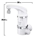 Ver imagem 5 de Fame Torneira Elétrica Elegance 4t de 5400w para Parede Cor Branco 220v