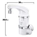 Ver imagem 5 de Fame Torneira Elétrica Elegance 4t de 5400w para Parede Cor Branco 220v